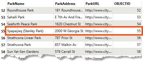 Feature successfully updated